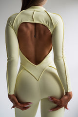 OVERAL PREMIUM SHAPE ELIME LONG YELLOW