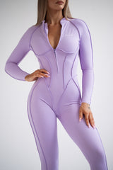 OVERAL PREMIUM SHAPE ELIME LONG PURPLE