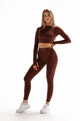 TOP CURVE BOOST ELIME BROWN