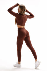 TOP CURVE BOOST ELIME BROWN