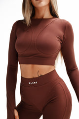 TOP CURVE BOOST ELIME BROWN