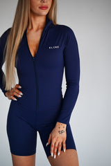 OVERAL SCULPT ZIP ELIME NAVY