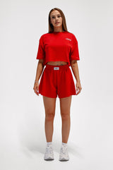 CROP TOP ELIME BLOOM - RED