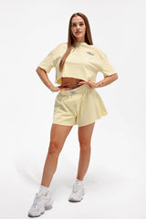 CROP TOP ELIME BLOOM - YELLOW