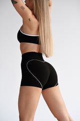HEARTLIFT SCULPT ŠORTKY - BLACK