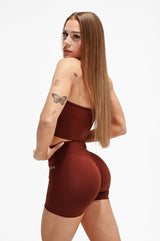 ŠORTKY ELIME DEFINED BROWN