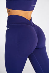 LEGÍNY ELIME ENVY V-SHAPE NAVY BLUE