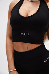 TOP ELIME DEFINED BLACK