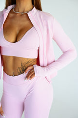 ELIME ENVY ZIP JACKET PINK