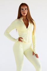 ELIME ENVY ZIP JACKET YELLOW