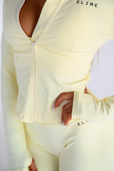 ELIME ENVY ZIP JACKET YELLOW