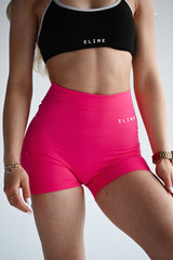 ŠORTKY ELIME MOMENTUM - V-SCRUNCH PINK
