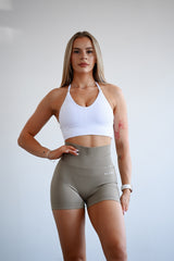 ŠORTKY ELIME SCRUNCH PUSH-UP SEAMLESS TAUPE