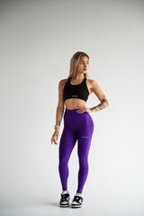 SCRUNCH BUTT LEGÍNY FIALOVÉ