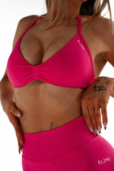 ŠPORTOVÁ PODPRSENKA ELIME DEFINED FUCHSIA PINK