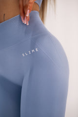 BEZŠVOVÉ LEGÍNY ELIME ULTIMATE SHAPES CLOUD BLUE