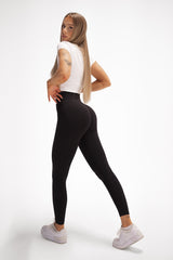 BEZŠVOVÉ LEGÍNY ELIME ULTIMATE SHAPES BLACK