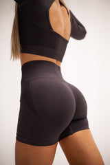 BEZŠVOVÉ ŠORTKY ELIME ULTIMATE SHAPES DARK GREY