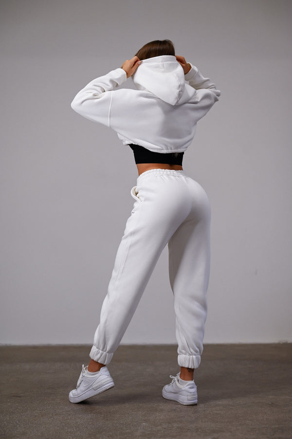 TEPLÁKY HEAVY ELIME - WHITE