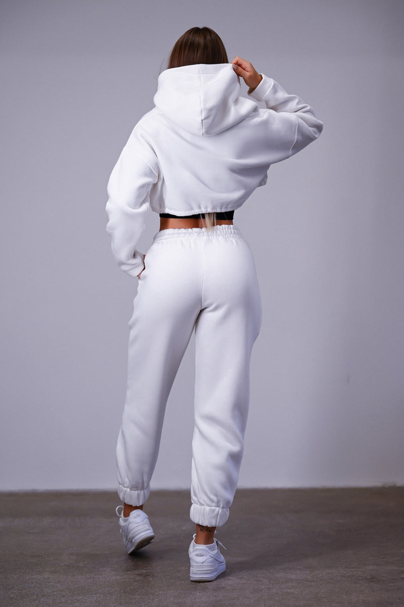 TEPLÁKY HEAVY ELIME - WHITE