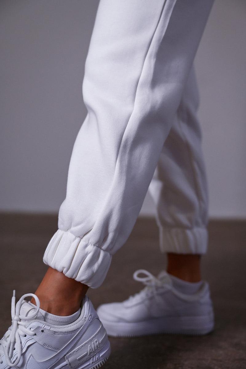 TEPLÁKY HEAVY ELIME - WHITE