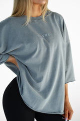 ELIME ESSENTIAL OVERSIZED FIT TRIČKO - GREY