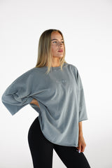 ELIME ESSENTIAL OVERSIZED FIT TRIČKO - GREY