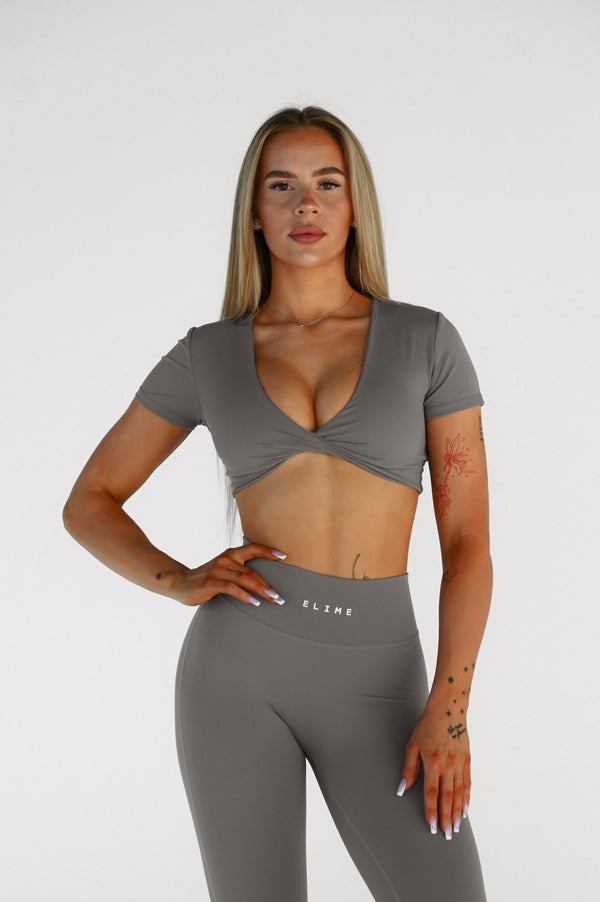 TWIST TOP FLARE MOVE ELIME GREY