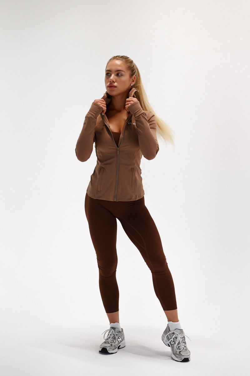 ELIME PREMIUM ACTIVE JACKET - BROWN