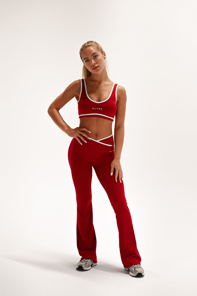 ŠPORTOVÁ PODPRSENKA AURA SOUL ELIME RED