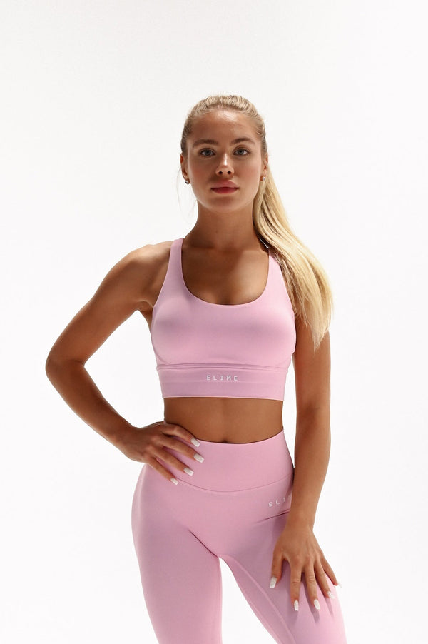 PURE BALANCE ELIME PINK ŠPORTOVÁ PODPRSENKA