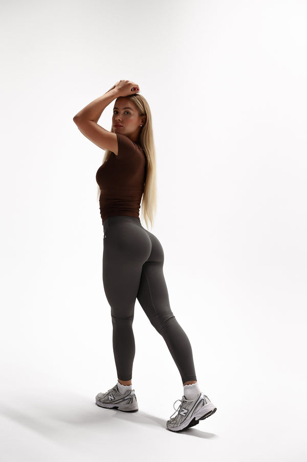 TSHIRT ELIME ACTIVE BROWN