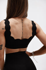 ELIME BLACK WAVE DUAL SHOULDER ŠPORTOVÁ PODPRSENKA