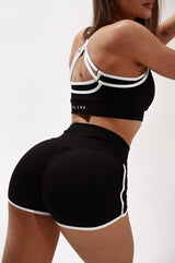 ŠORTKY ELIME ALLURE SCRUNCH - BLACK