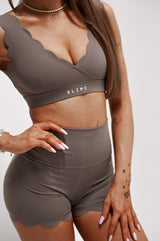 ELIME GREY WAVE DUAL SHOULDER ŠPORTOVÁ PODPRSENKA