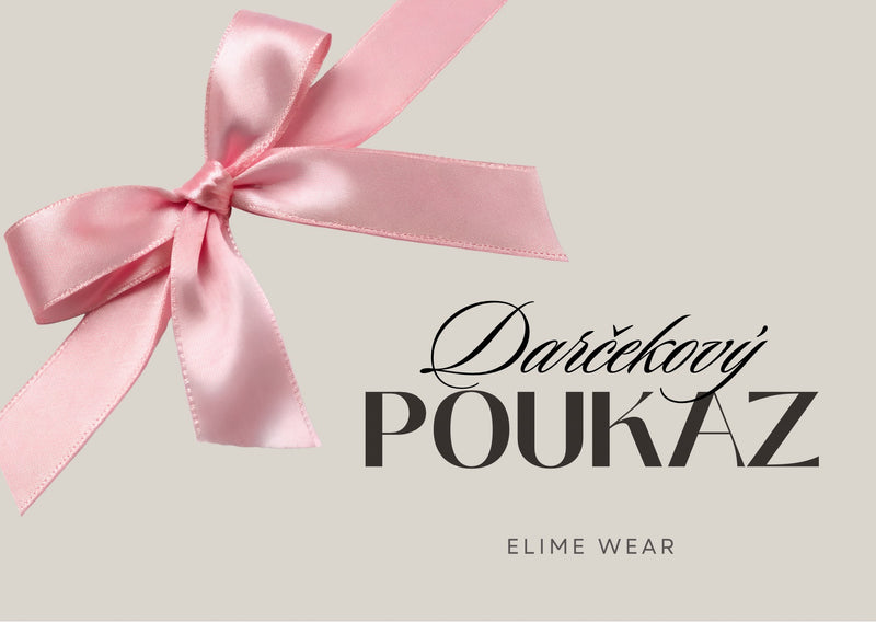 DARČEKOVÝ POUKAZ 🎁