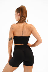ŠORTKY ELIME PURE SCRUNCH - BLACK