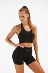 ŠPORTOVÁ PODPRSENKA ELIME PURE SCRUNCH - BLACK