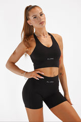 ŠPORTOVÁ PODPRSENKA ELIME PURE SCRUNCH - BLACK