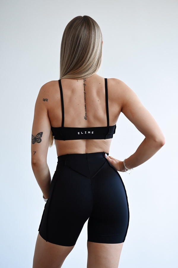 ŠPORTOVÁ PODPRSENKA PREMIUM SHAPE ELIME BLACK