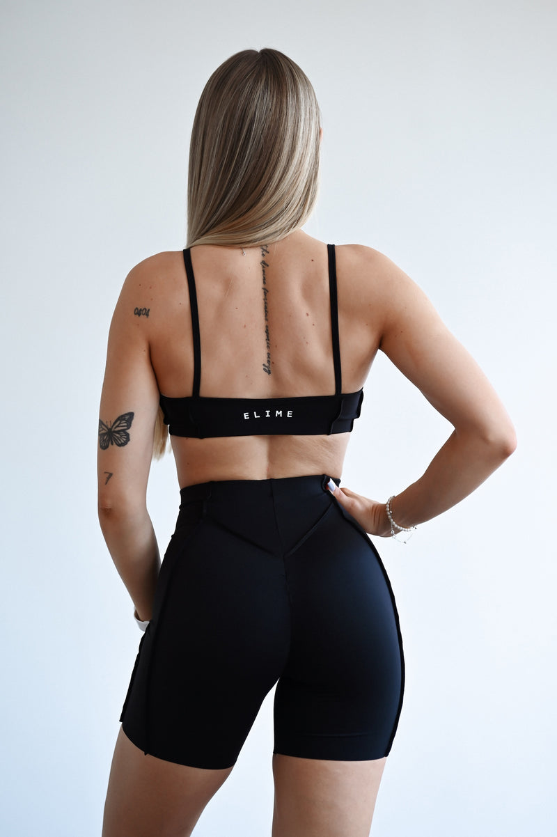 ŠPORTOVÁ PODPRSENKA PREMIUM SHAPE ELIME BLACK