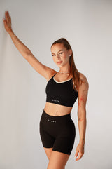 ELIME SEAMLESS ŠPORTOVÁ PODPRSENKA BLACK