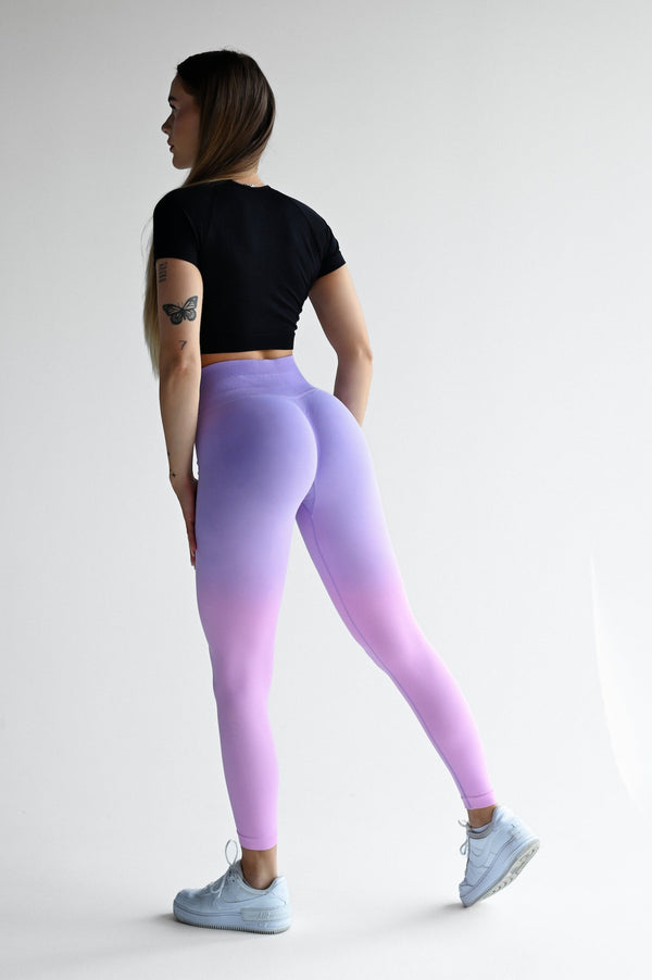 LEGÍNY ELIME FADE FLOW - PURPLE/PINK