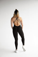 OVERAL SCRUNCH STRAP ELIME BLACK