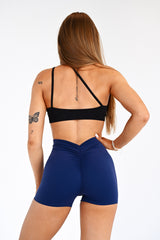 ŠORTKY ELIME MOMENTUM - V-SCRUNCH NAVY BLUE