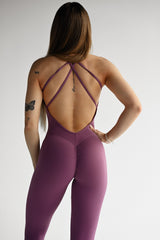 OVERAL SCRUNCH STRAP ELIME PLUM