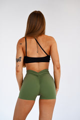 ŠORTKY ELIME MOMENTUM - V-SCRUNCH KHAKI