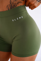 ŠORTKY ELIME MOMENTUM - V-SCRUNCH KHAKI
