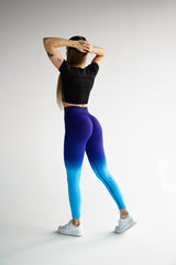 LEGÍNY ELIME FADE FLOW - PURPLE/BLUE