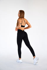 ŠPORTOVÁ PODPRSENKA ELIME ONE SHOULDER CONTOUR BLACK